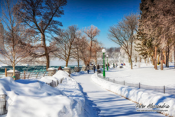 Niagara Falls winter