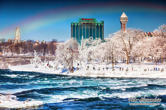 Niagara Falls winter