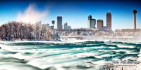 Niagara Falls frozen
