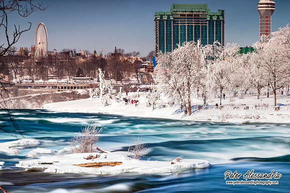 Niagara Falls winter
