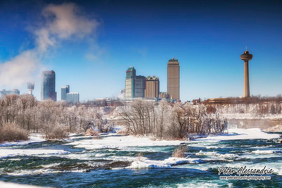 Niagara Falls winter
