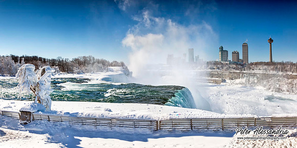 Niagara Falls Frozen winter
