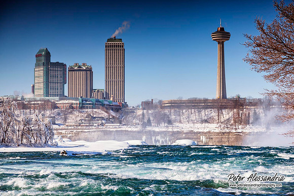 Niagara Falls winter