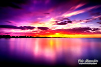 Summer Beach scenes sunset