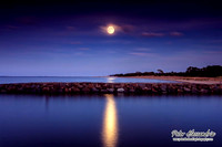 Summer Beach scenes sunset