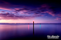 Summer Beach scenes sunset