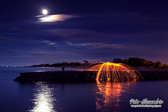 Summer Beach scene night