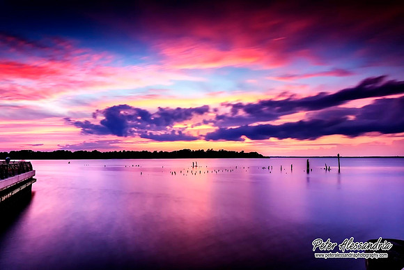 Summer Beach scenes sunset