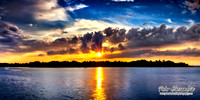 Summer Beach scenes sunset