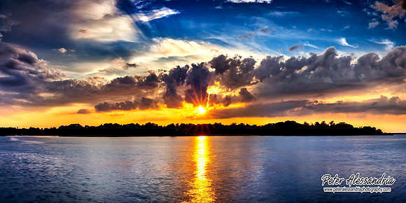 Summer Beach scenes sunset