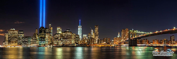 9-11 Lights New York City