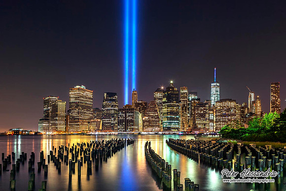 9-11 Lights New York City