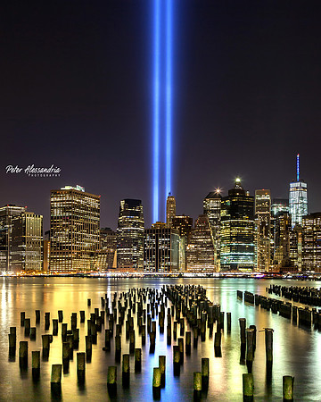 9-11 Lights New York City