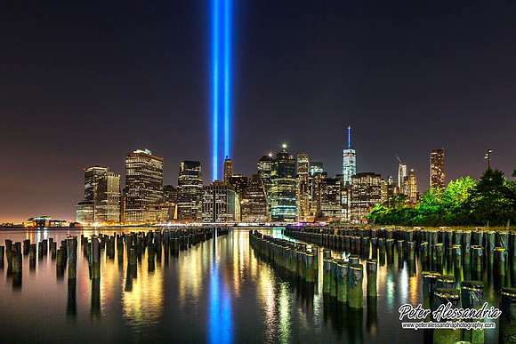 9-11 Lights New York City