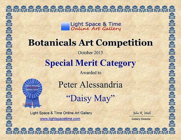 Botanicals 2015 AWARD CERT 2