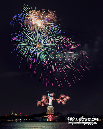 Statue of Liberty Fireworks