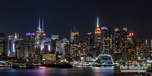 New York City Skyline at Night