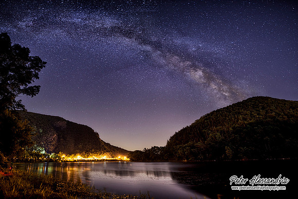 Delaware Water Gap Milky Way Galaxy