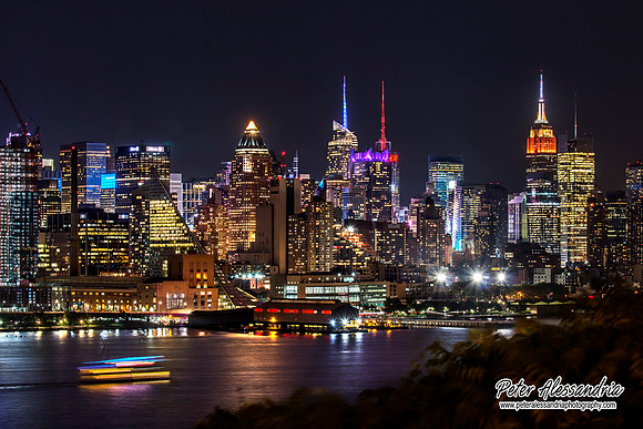 New York City Skyline at Night