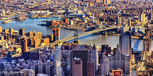 Helicopter Flight New York City Aerials