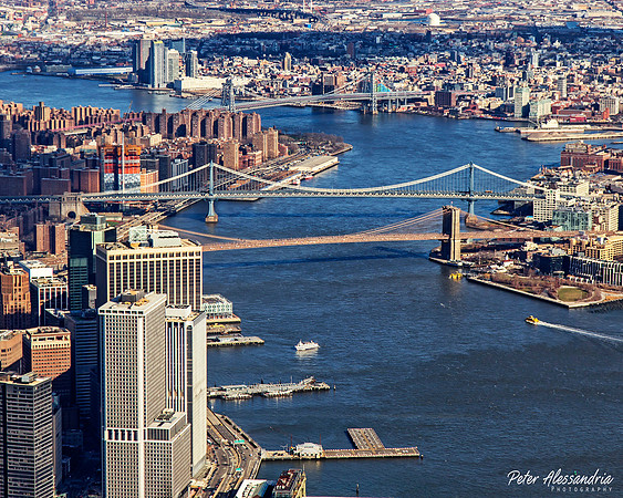 Helicopter Flight New York City Aerials