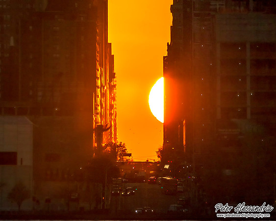 Reverse Manhattanhenge