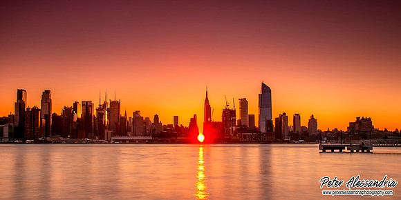 Reverse Manhattanhenge
