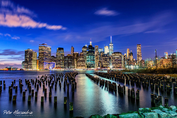 New York City Blue Hour