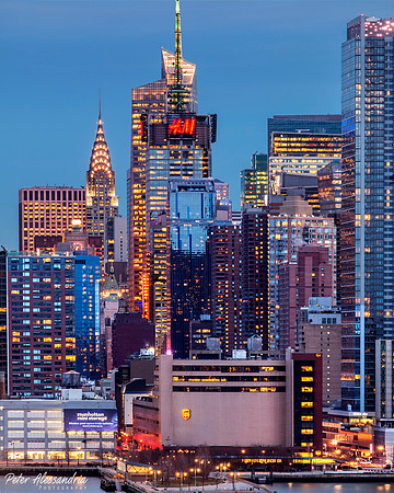 New York City Blue Hour