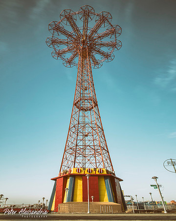 Coney Island Sunset