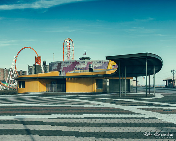 Coney Island Sunset