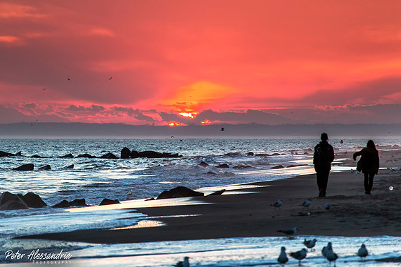 Coney Island Sunset