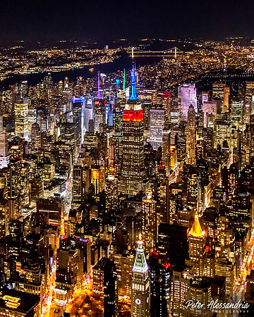 Helicopter Flight Aerial New York City