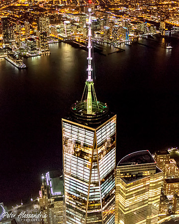 Helicopter Flight Aerial New York City