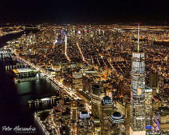 Helicopter Flight Aerial New York City