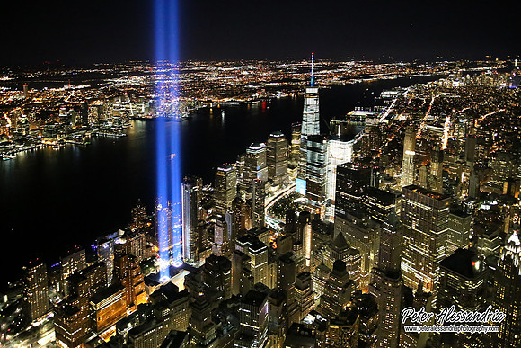 September 11th Tribute Lights 2016