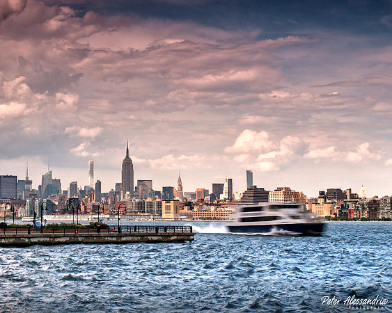 New York City Lightning Storm