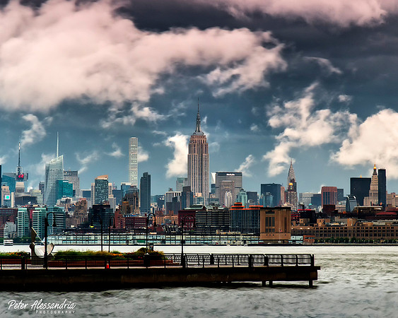 New York City Lightning Storm