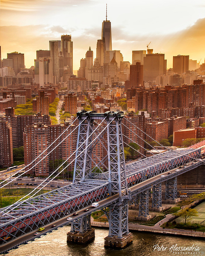 New York City Helicopter Aerial