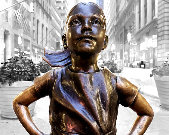 Fearless Girl Charging Bull