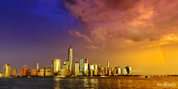New York City Lightning Storm