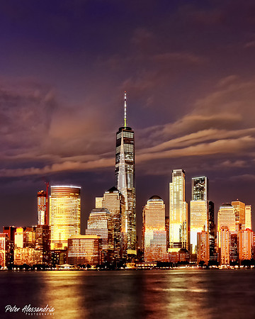 New York City Lightning Storm