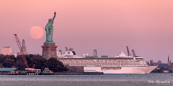 Statue of Liberty Moon