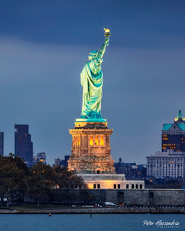 Statue of Liberty Dusk