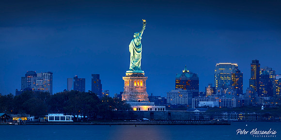 Statue of Liberty Dusk