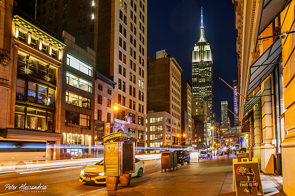 Empire State Building Night
