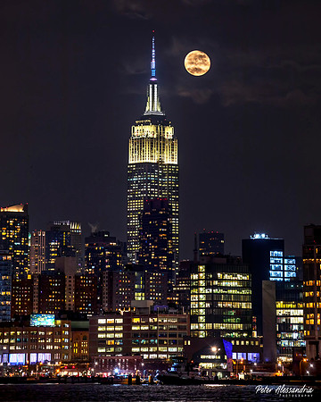 New York City Super Moon