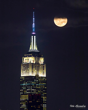 New York City Super Moon
