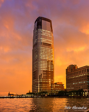 New York City Storm Sunset