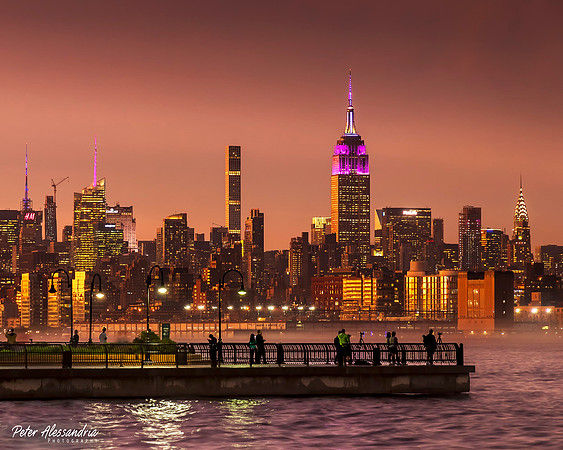 New York City Storm Sunset